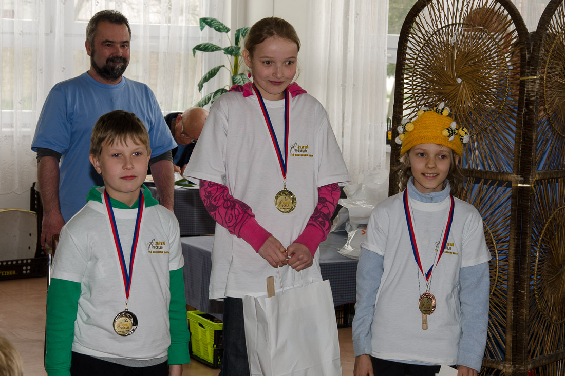 Vítězové kategorie Mladší včelaříci